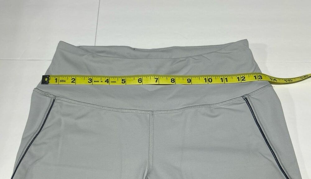 Victoria Sport Women's Small Light Gray High-Rise Athletic Leggings - Picture 4 of 6